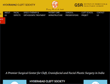 Tablet Screenshot of craniofacialinstitute.org